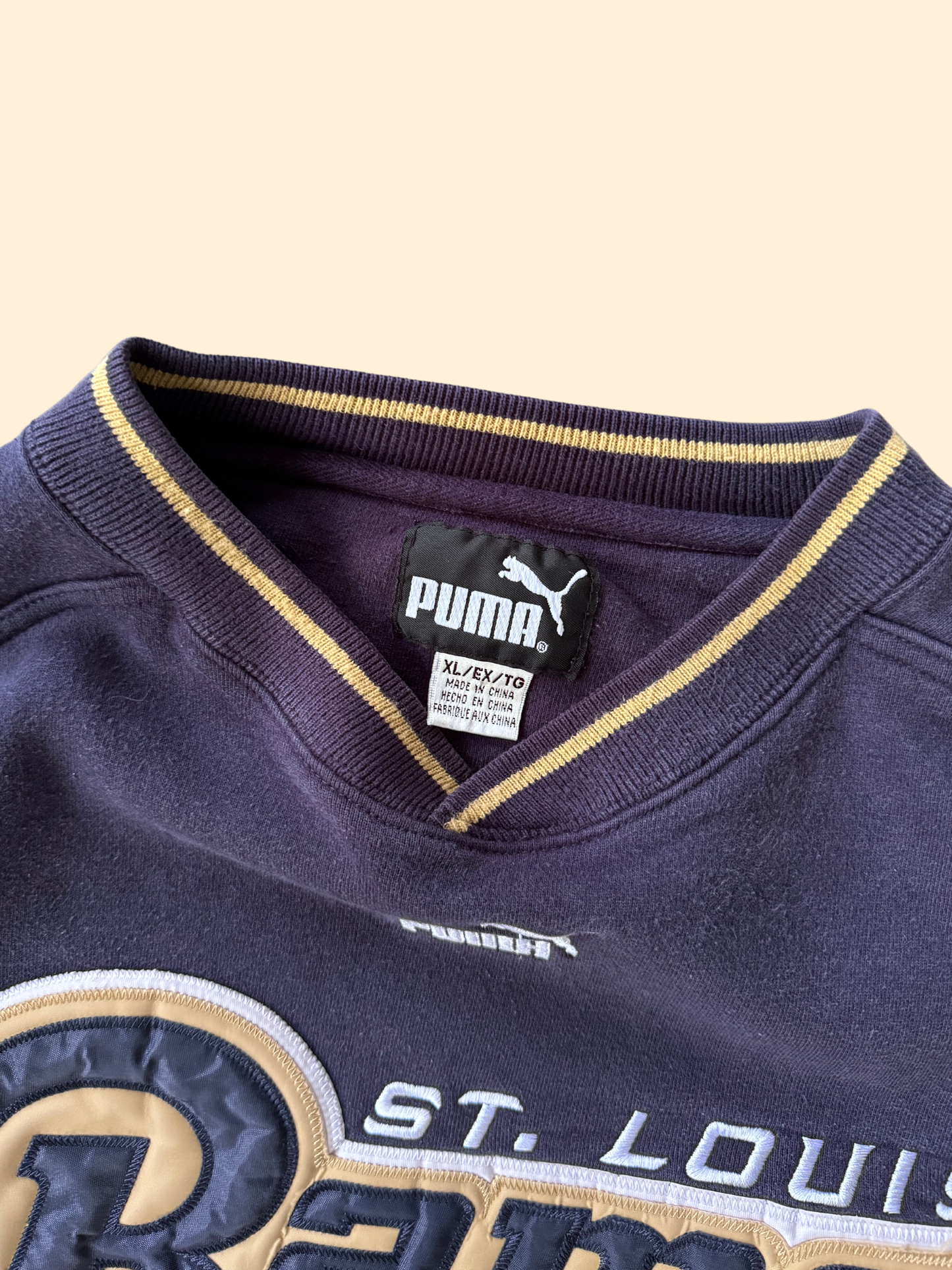 Vintage St. Louis Rams Puma Crewneck