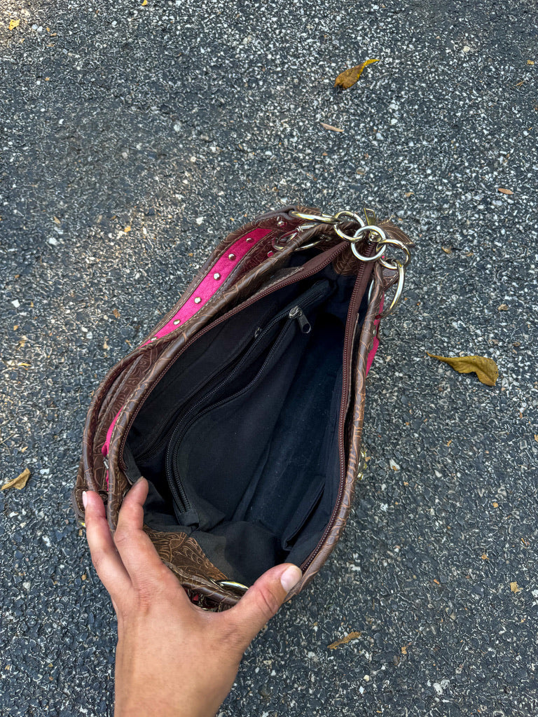 Y2K 2000s Western Cross Purse