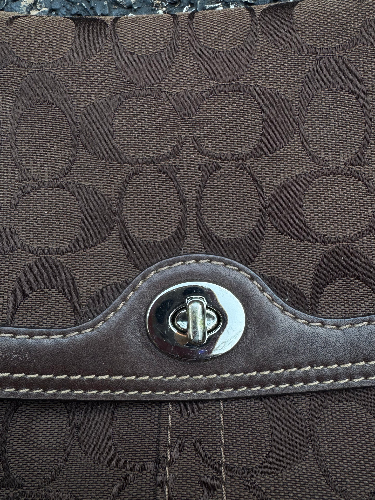 Y2K 2000s Coach Chelsea Signature Soho Purse