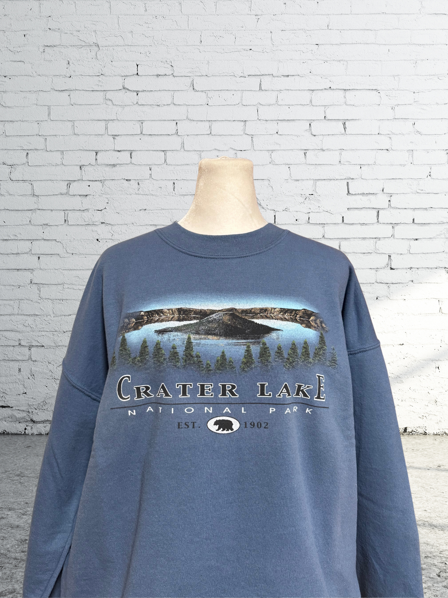 Vintage Crater Lake National Park Crewneck