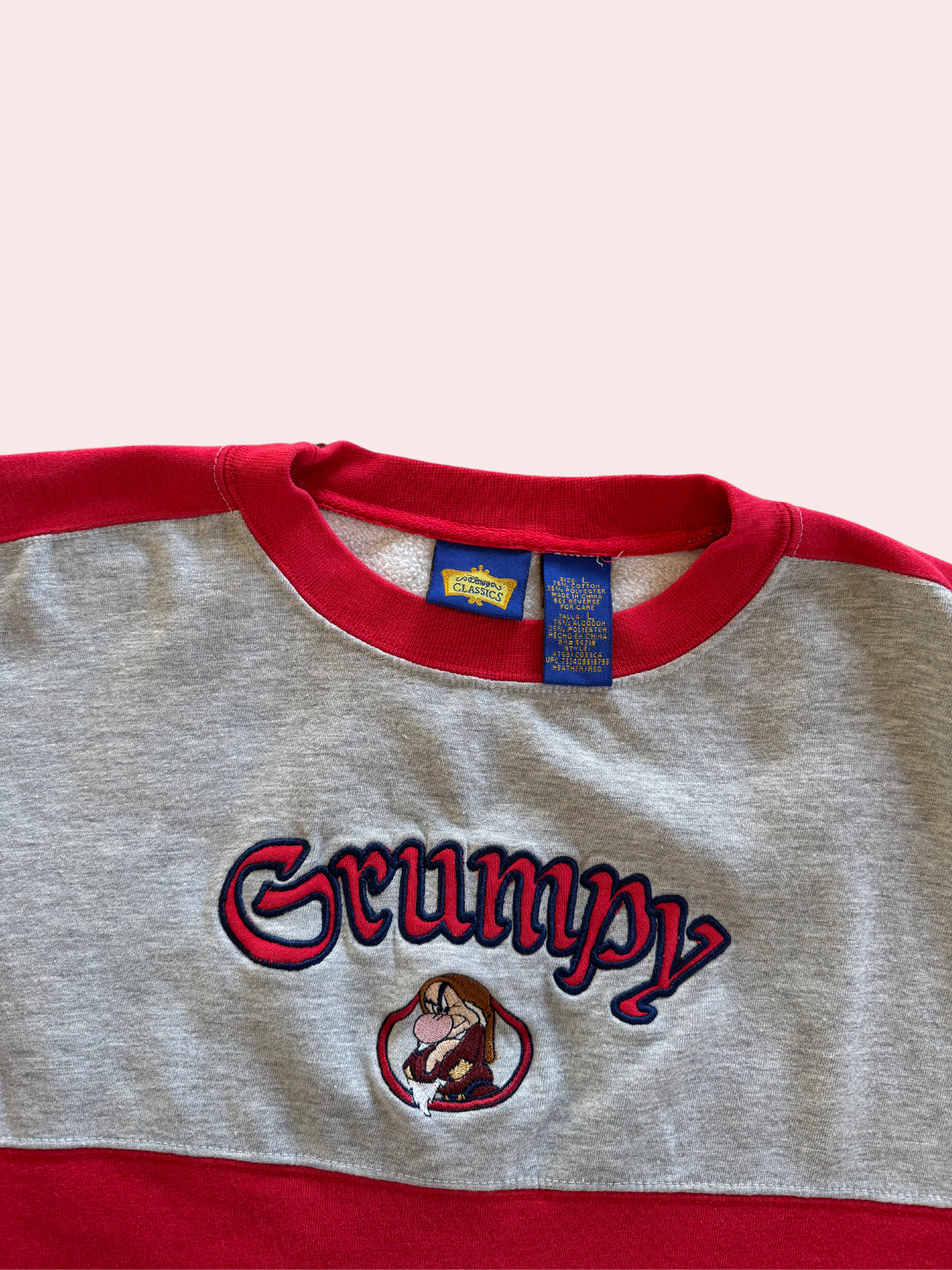 Vintage Disney Grumpy Crewneck