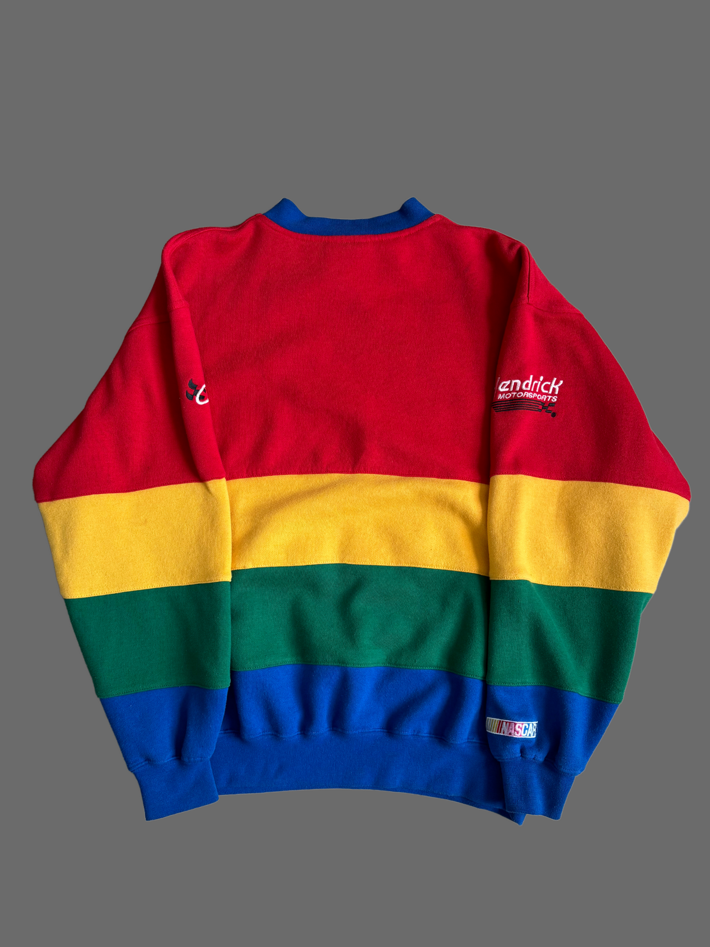 Vintage 90'S DU POINT NASCAR Winston Cup Series Crewneck