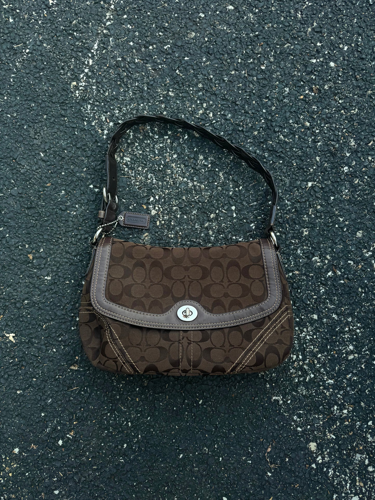 Y2K 2000s Coach Chelsea Signature Soho Purse