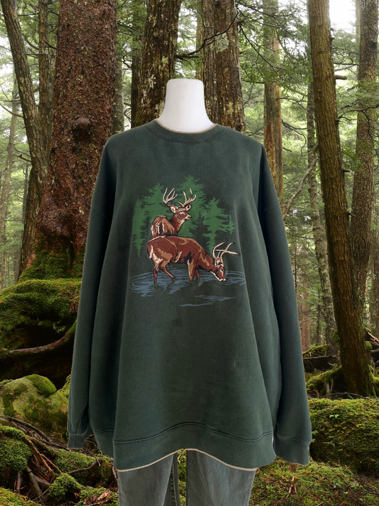 Vintage Deer Crewneck