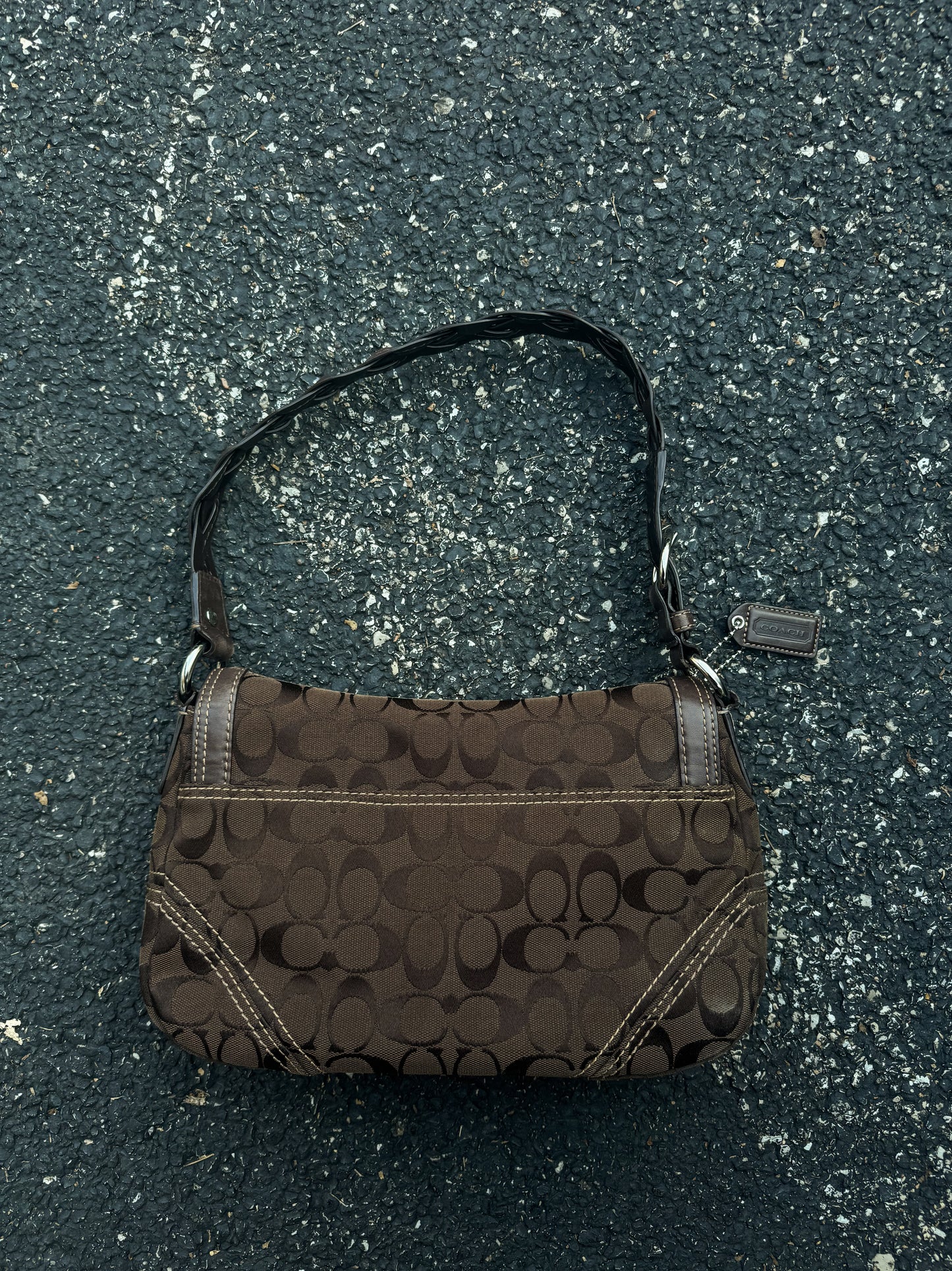 Y2K 2000s Coach Chelsea Signature Soho Purse