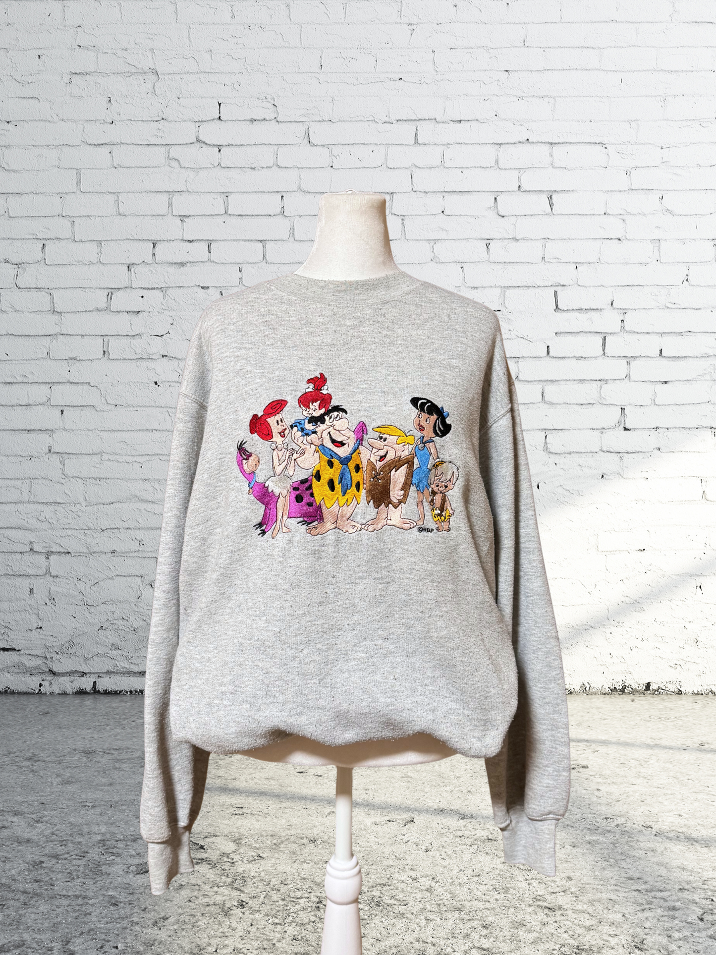 Vintage The Flintstones Family Crewneck