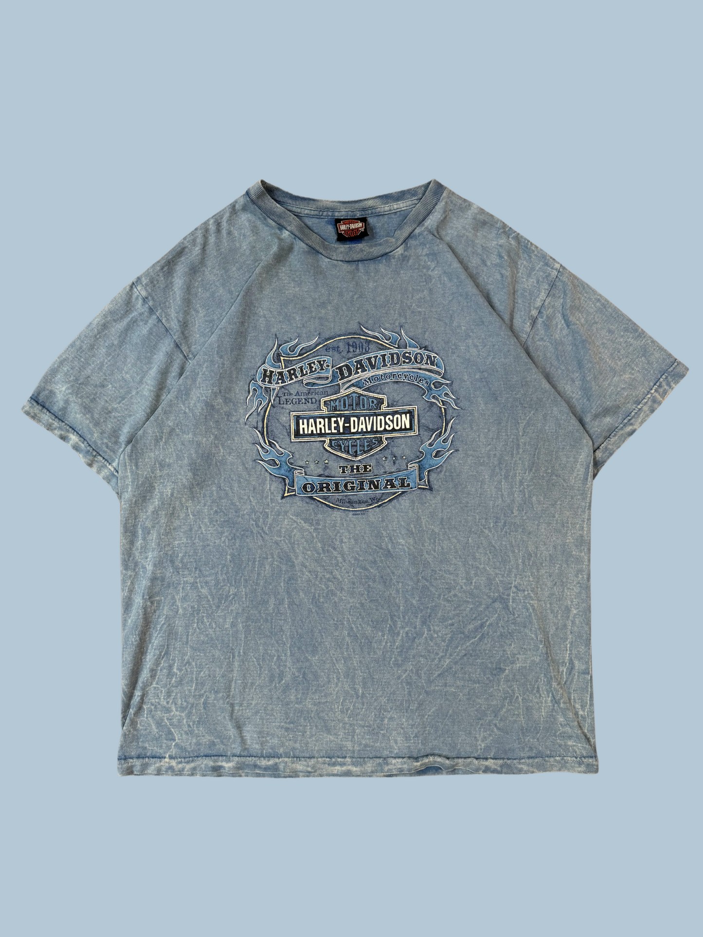 Vintage 2002 Harley Davidson T-Shirt: Alton, IL