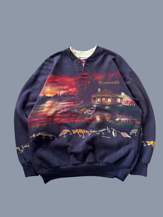 Vintage Art Unlimited Minnesota Crewneck