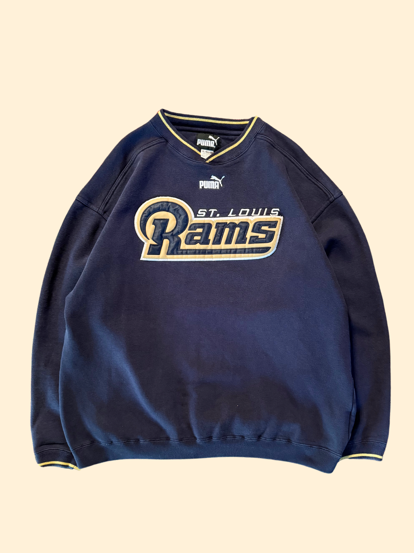 Vintage St. Louis Rams Puma Crewneck