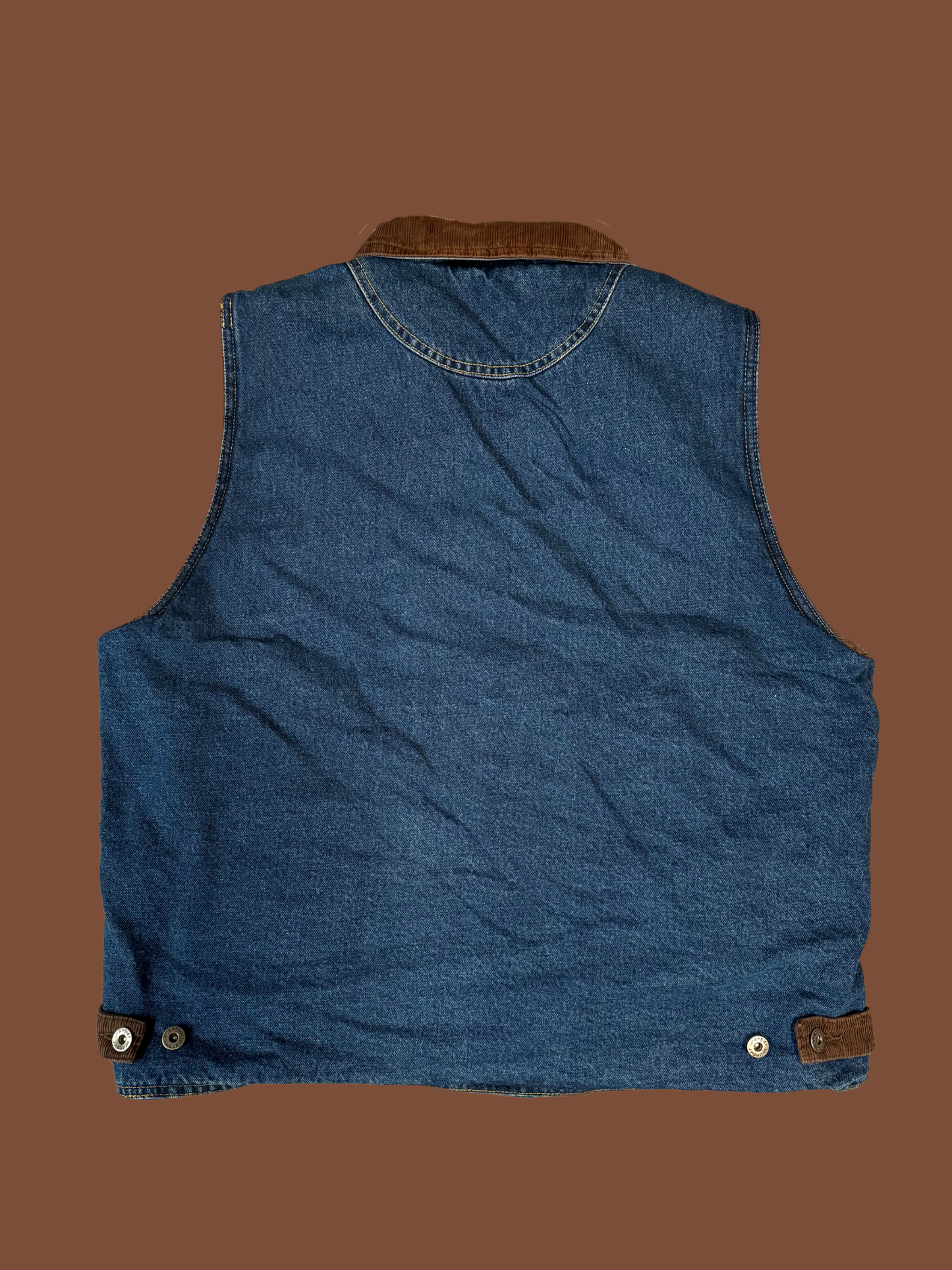 Wrangler Fleece-Lined Jean Vest