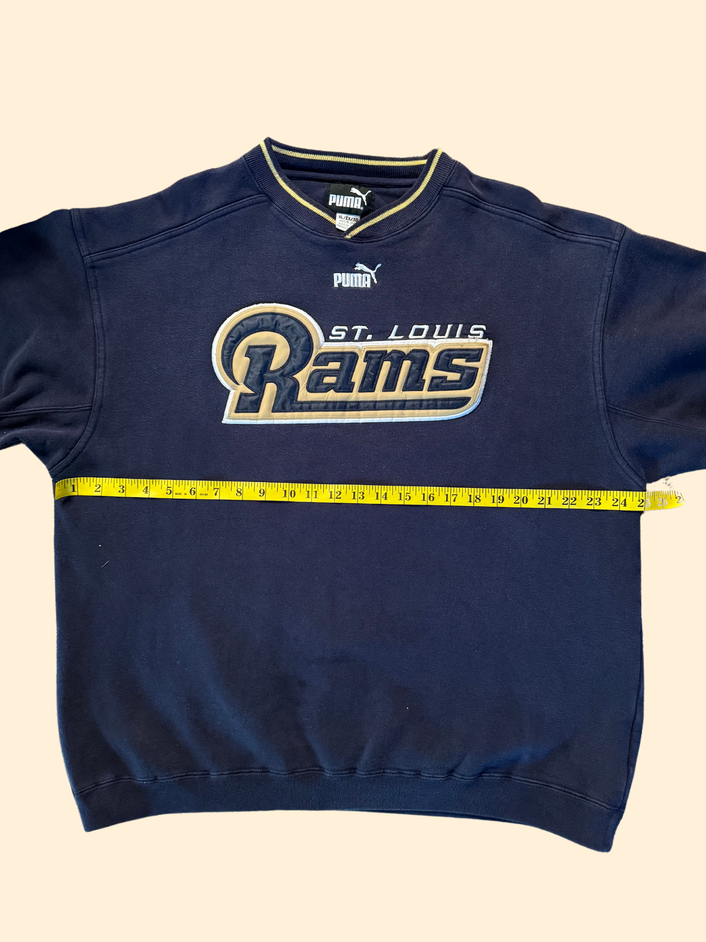 Vintage St. Louis Rams Puma Crewneck