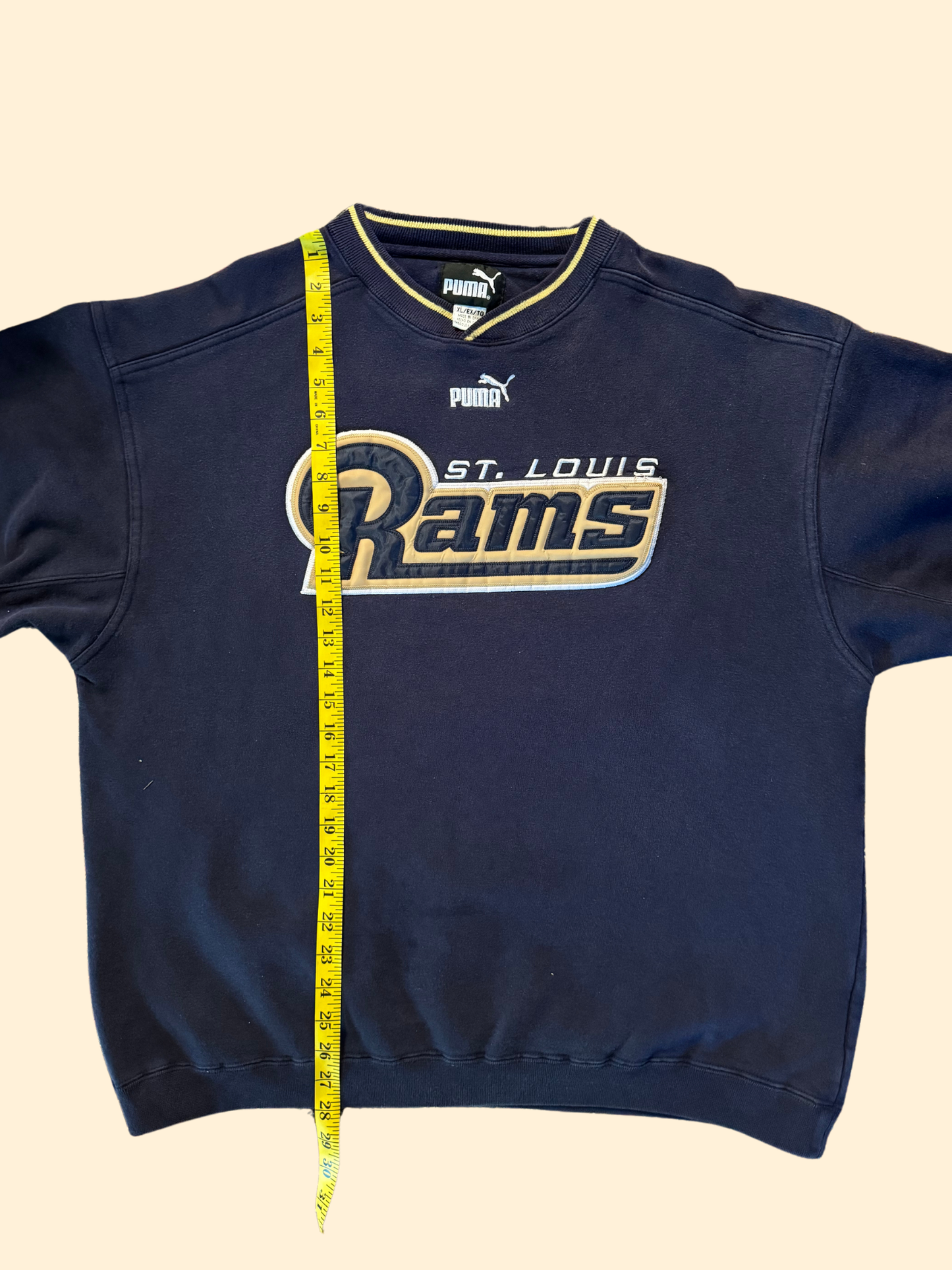 Vintage St. Louis Rams Puma Crewneck