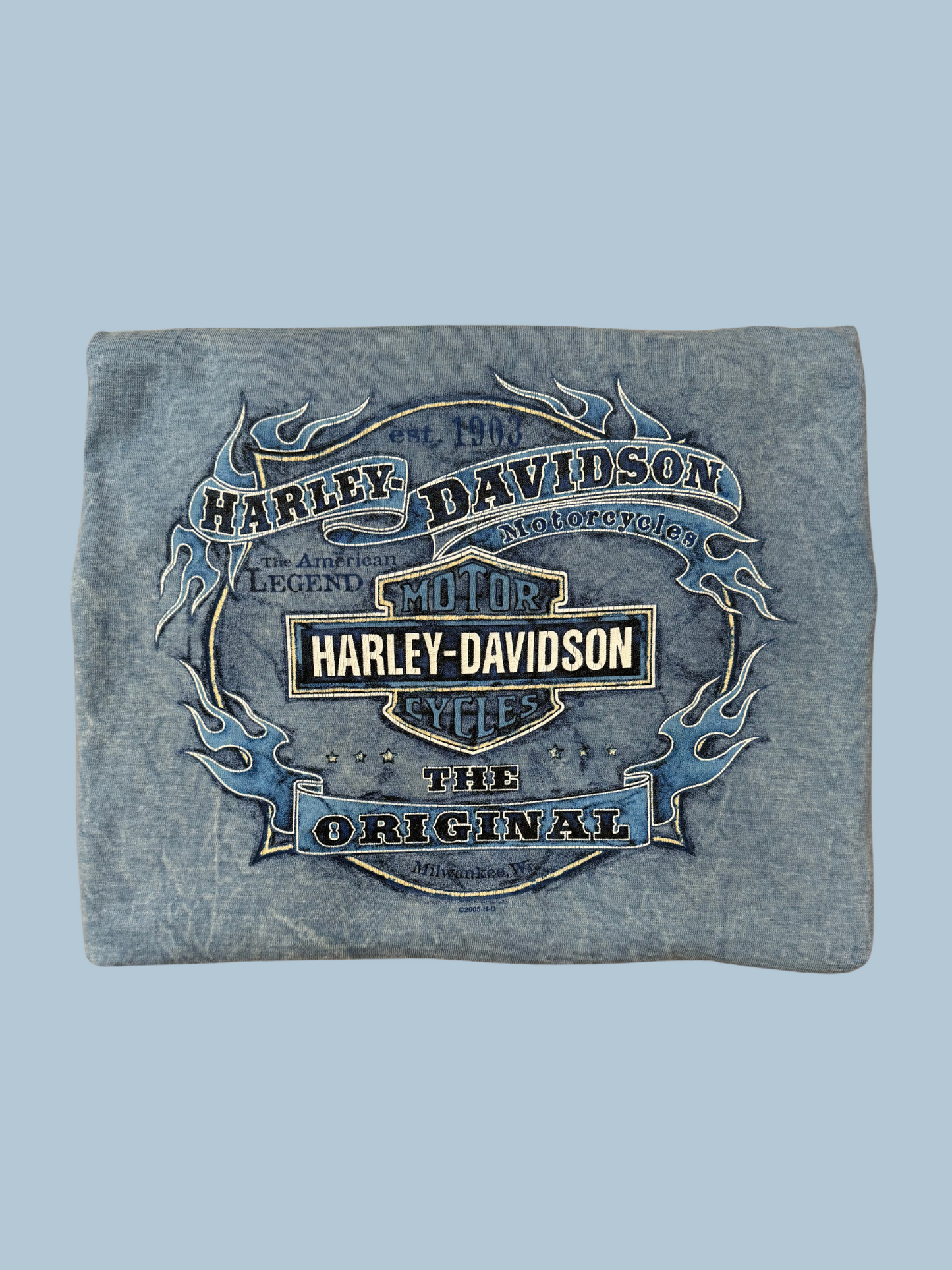 Vintage 2002 Harley Davidson T-Shirt: Alton, IL