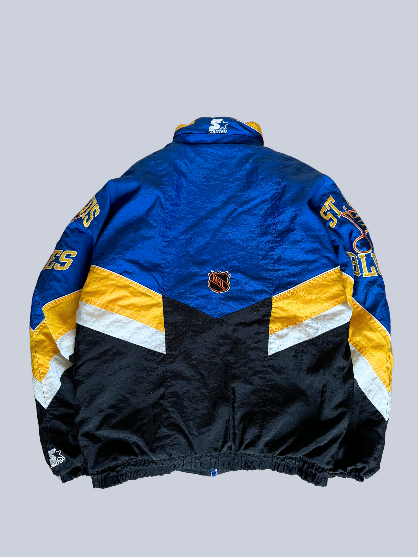 Vintage St. Louis Blue Windbreaker Jacket