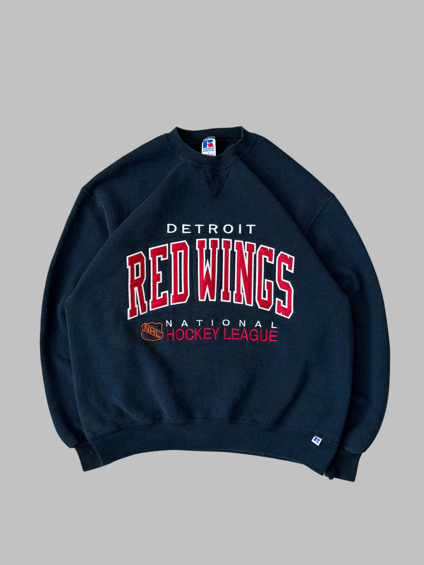 Vintage Detroit Red Wings National Hockey League Crewneck