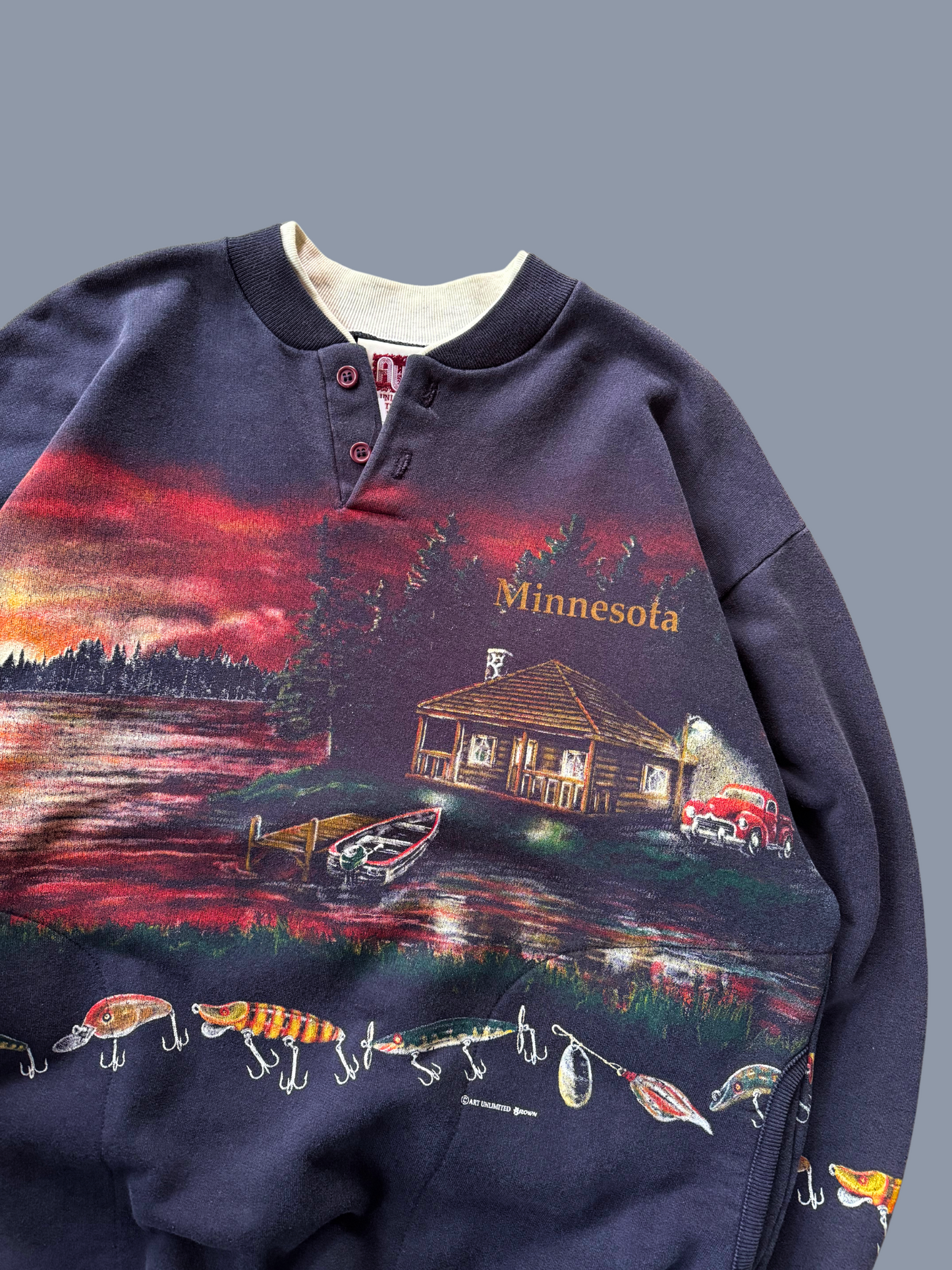 Vintage Art Unlimited Minnesota Crewneck