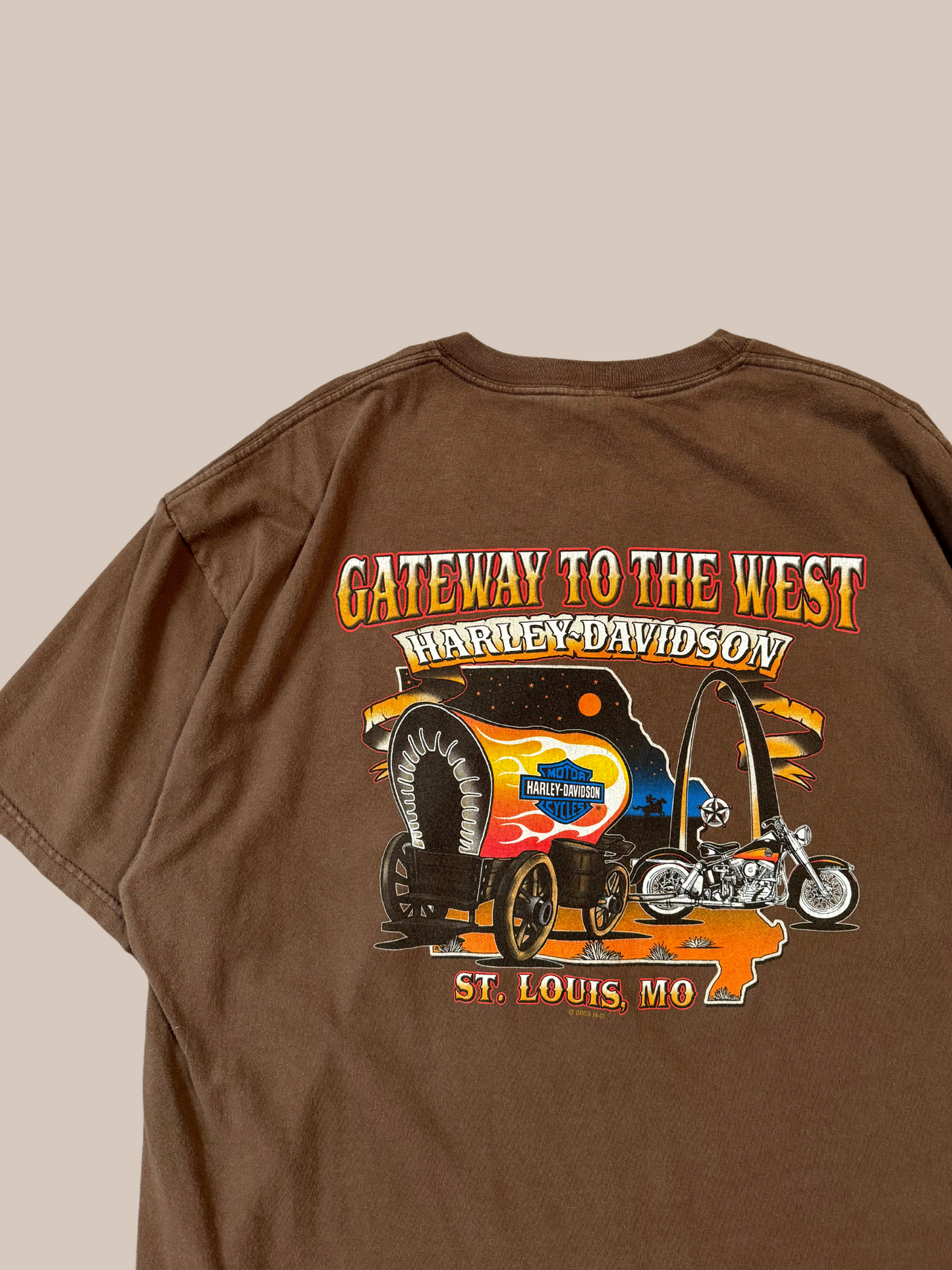 Vintage 2006 Harley Davidson T-Shirt: St. Louis, MO