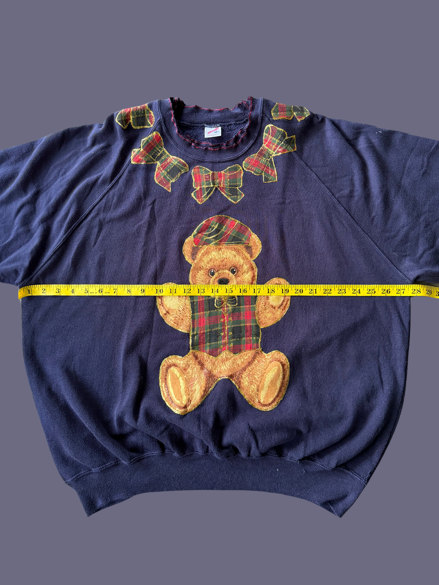 Vintage Teddy Bear Christmas Crewneck