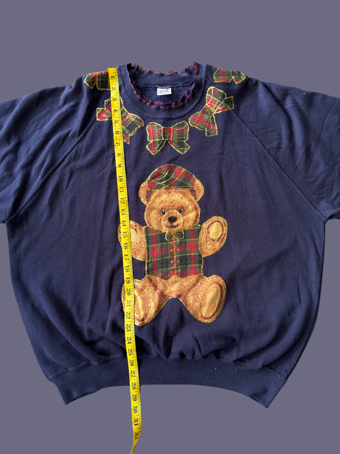 Vintage Teddy Bear Christmas Crewneck
