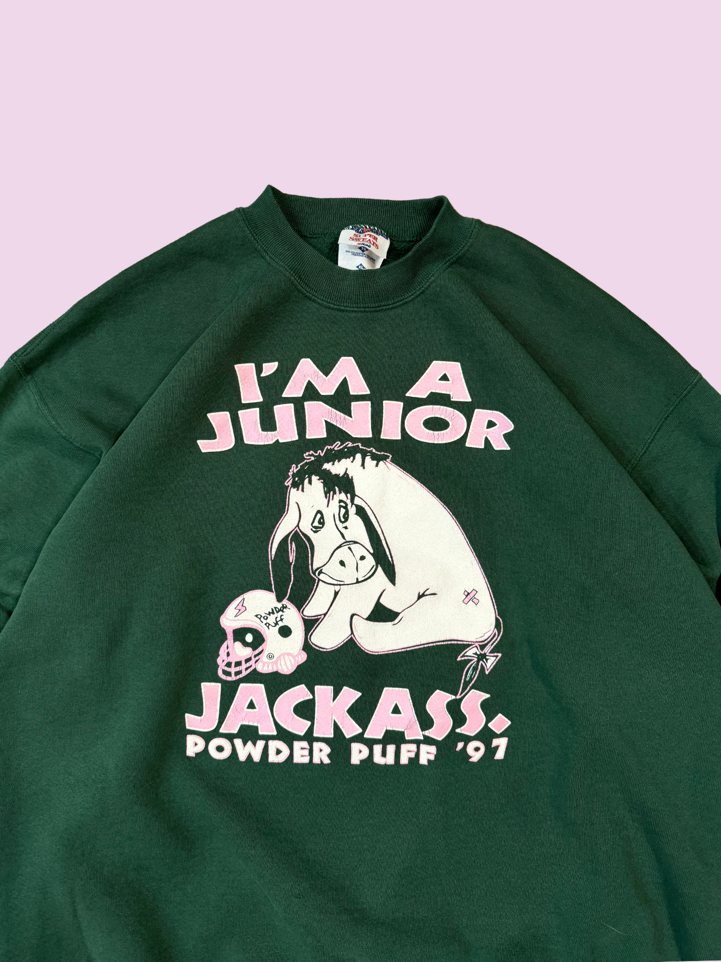 Vintage 1997 Powder Puff Crewneck