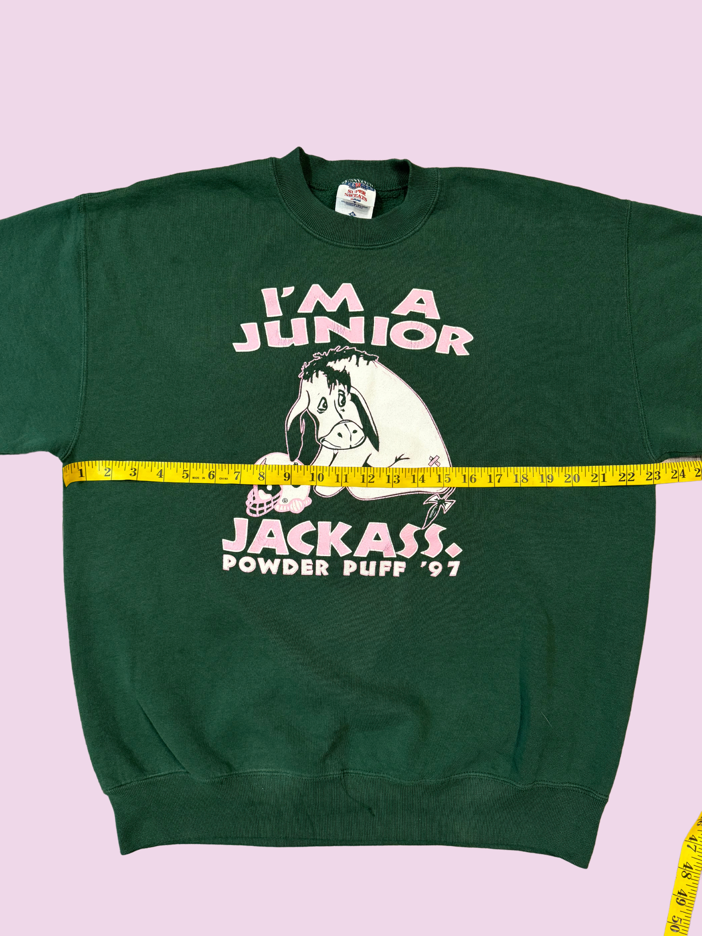 Vintage 1997 Powder Puff Crewneck