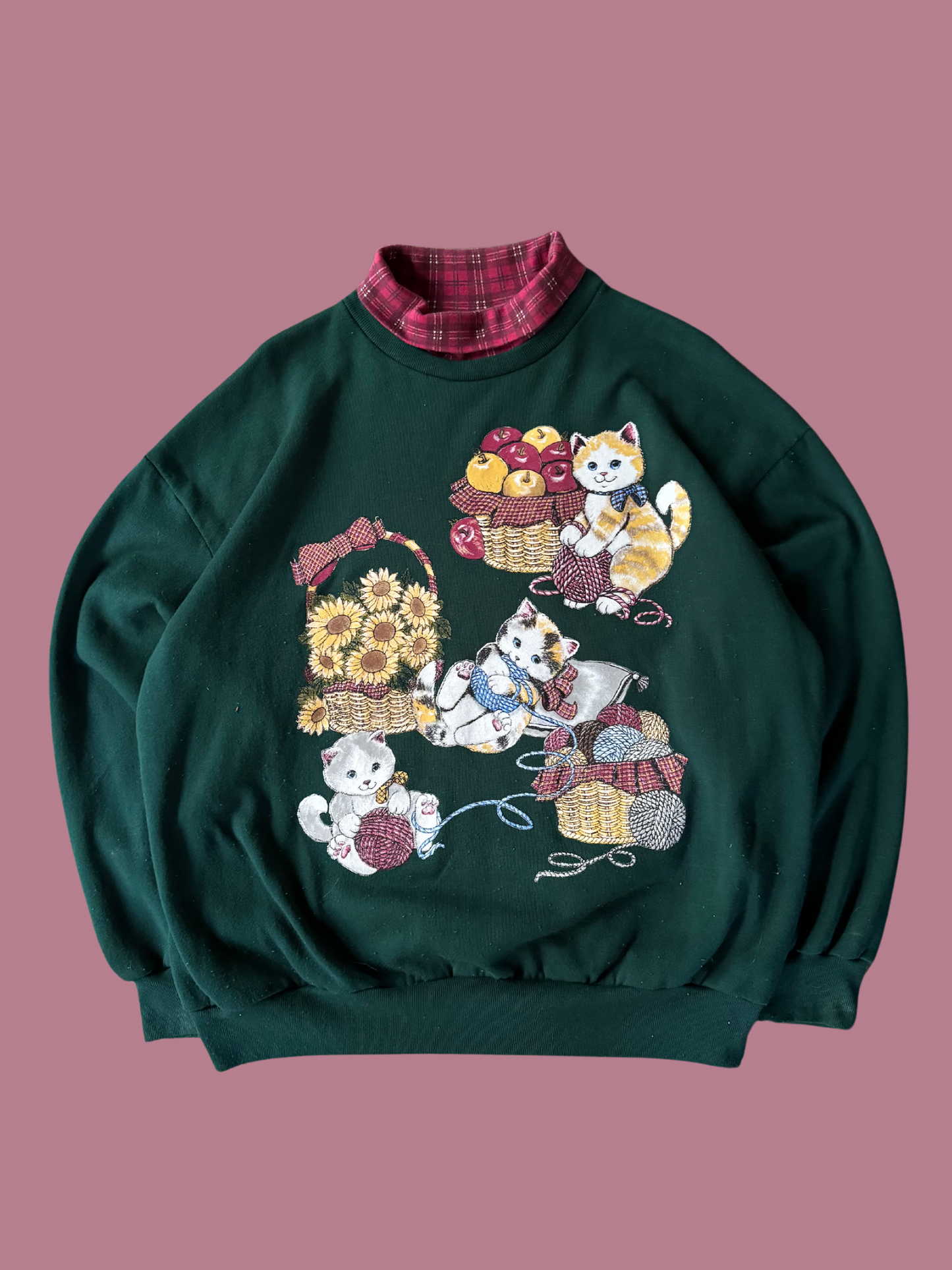 Vintage Cat Crewneck