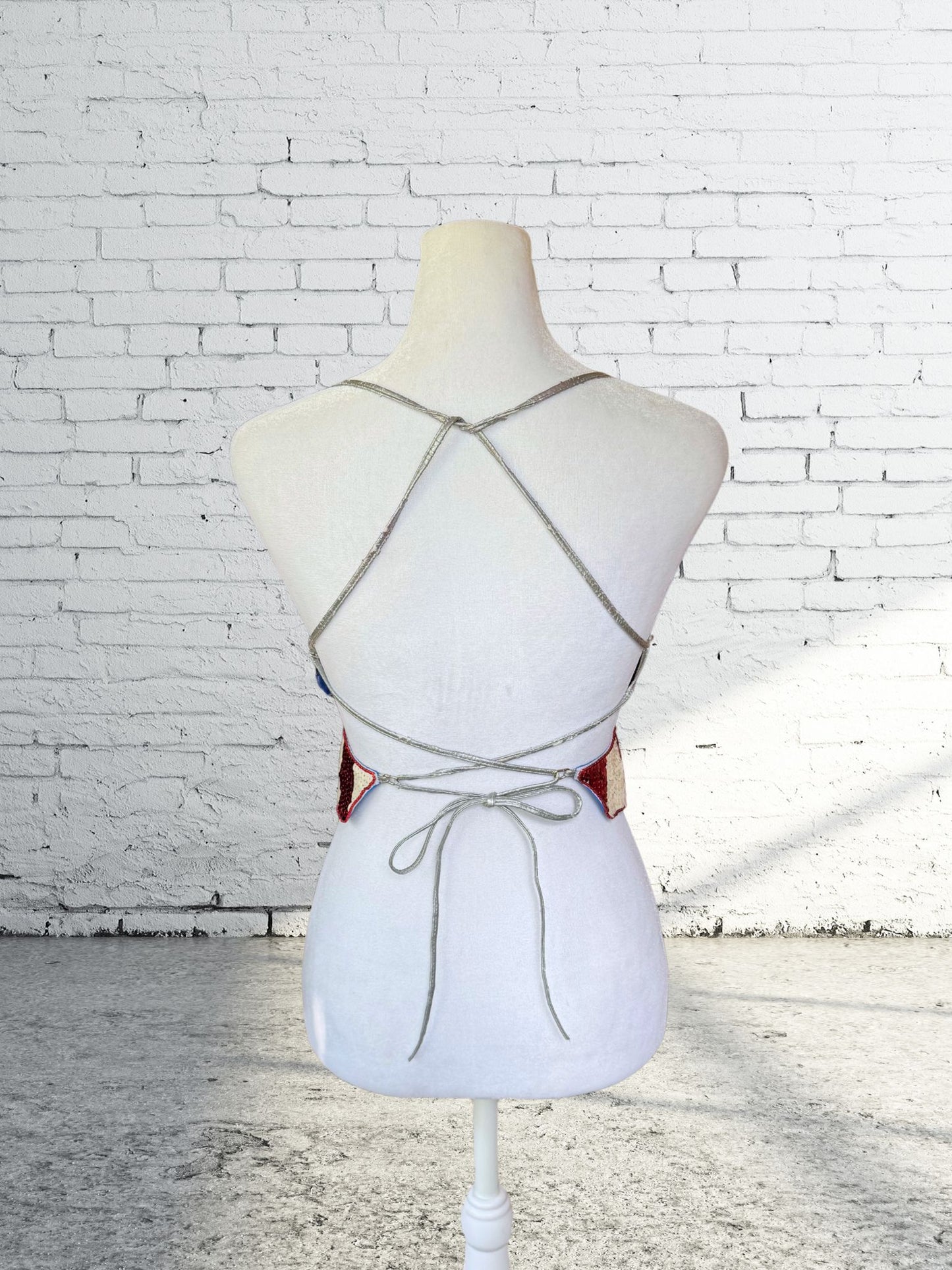 Western Fashion Butterfly Top