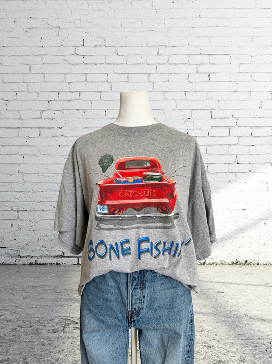 Vintage Gone Fishin T-Shirt