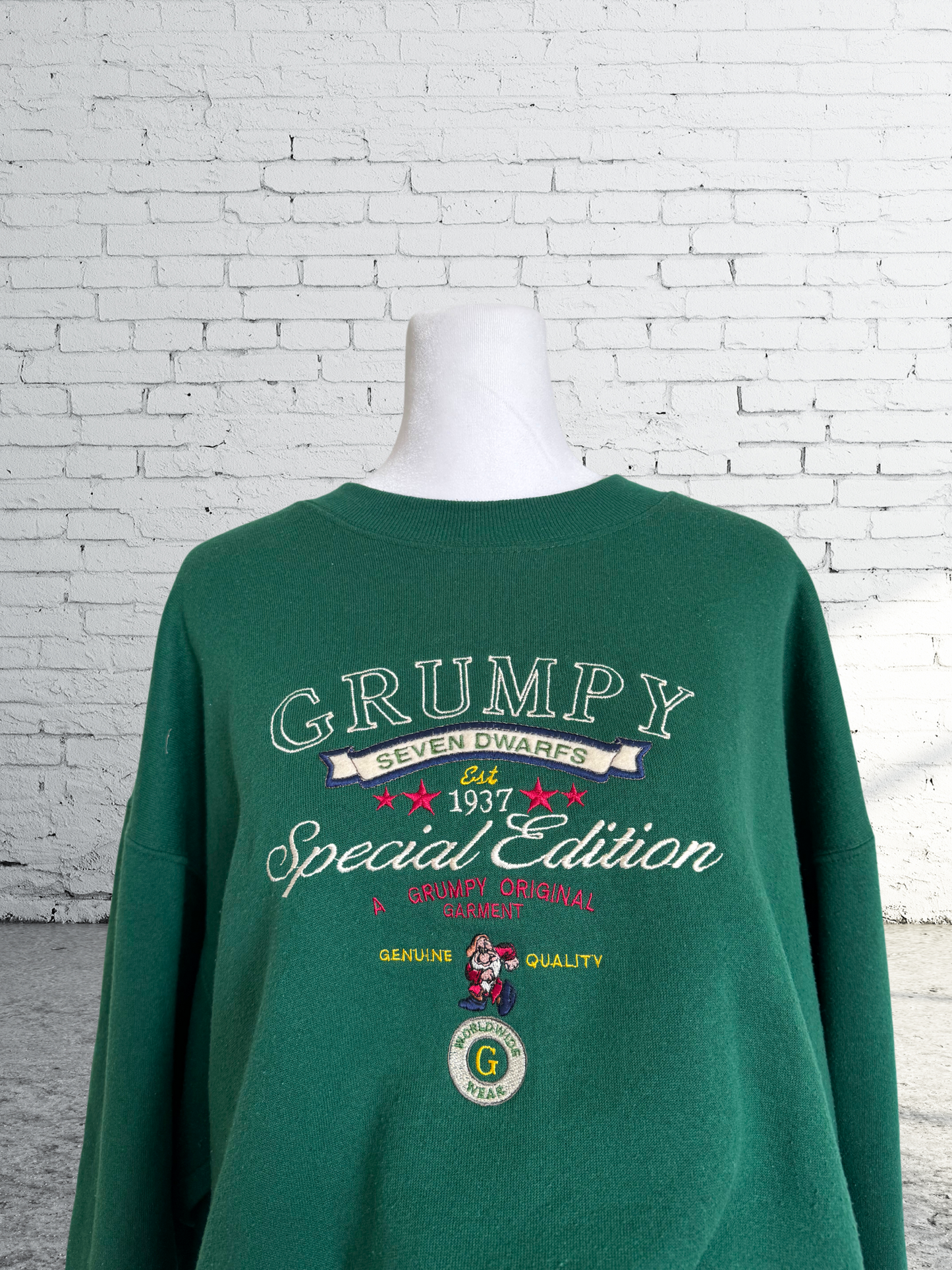 Vintage Disney Crewneck: Snow White Grumpy