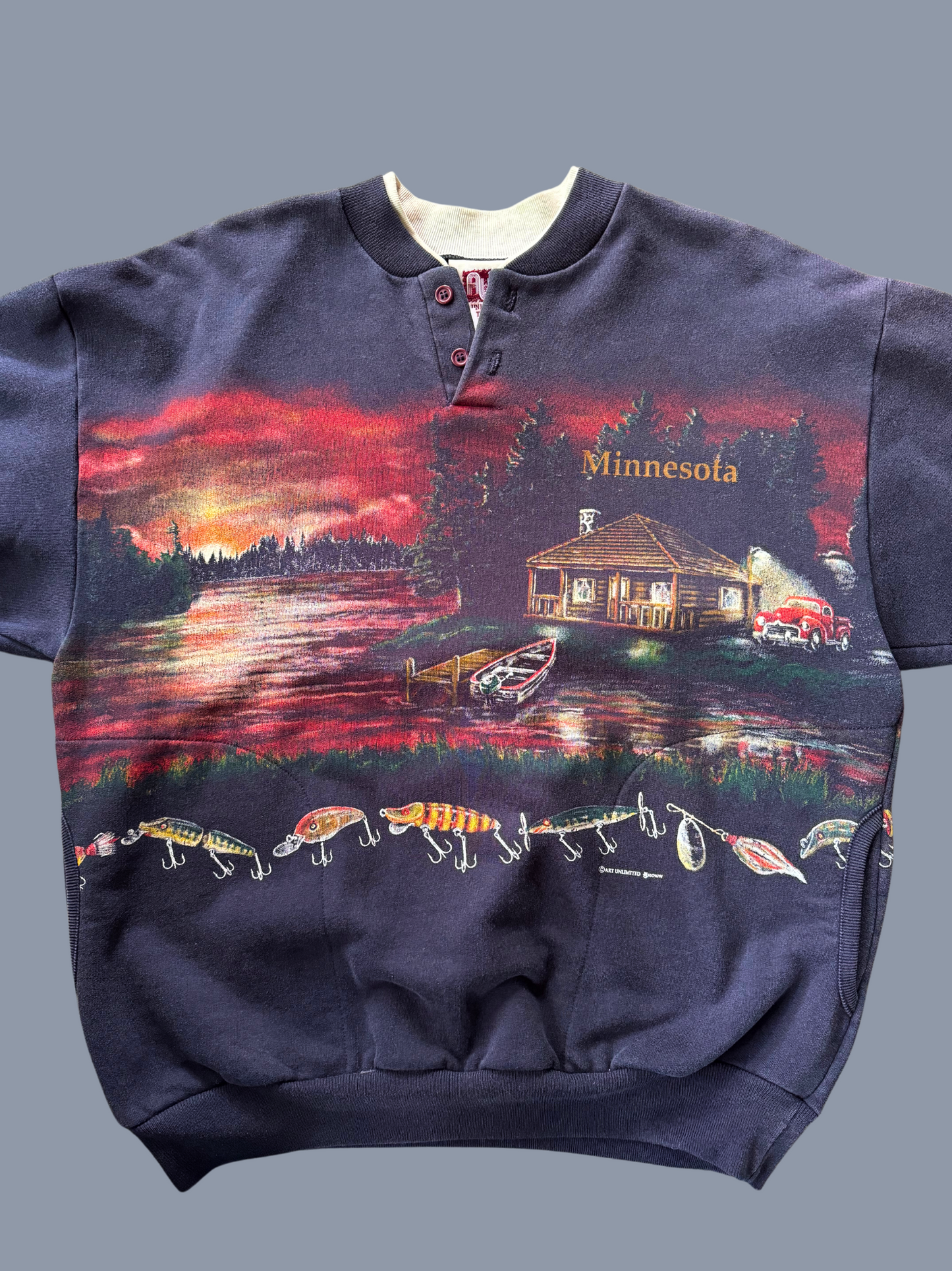 Vintage Art Unlimited Minnesota Crewneck