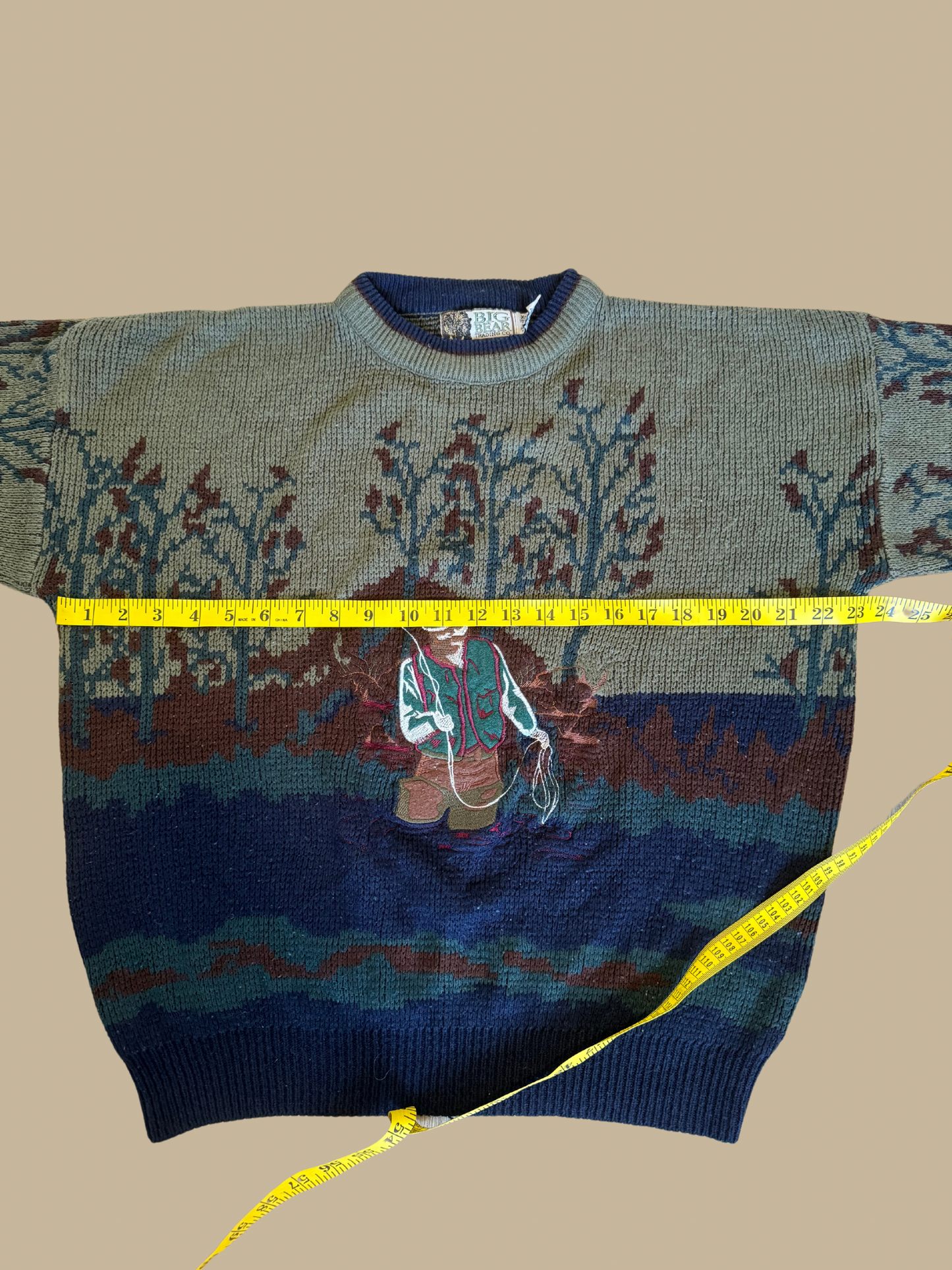Vintage Fishing Sweater