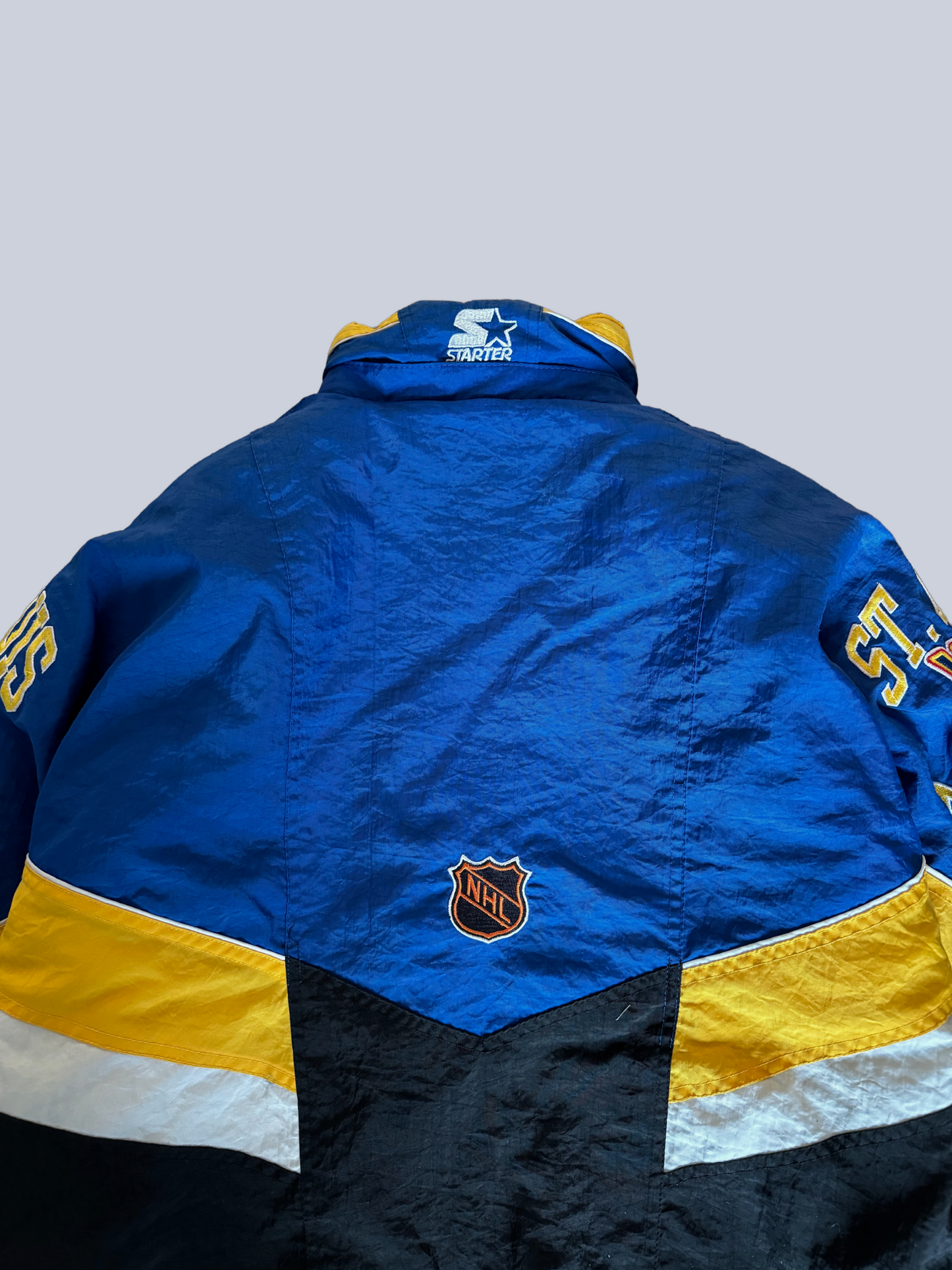 Vintage St. Louis Blue Windbreaker Jacket