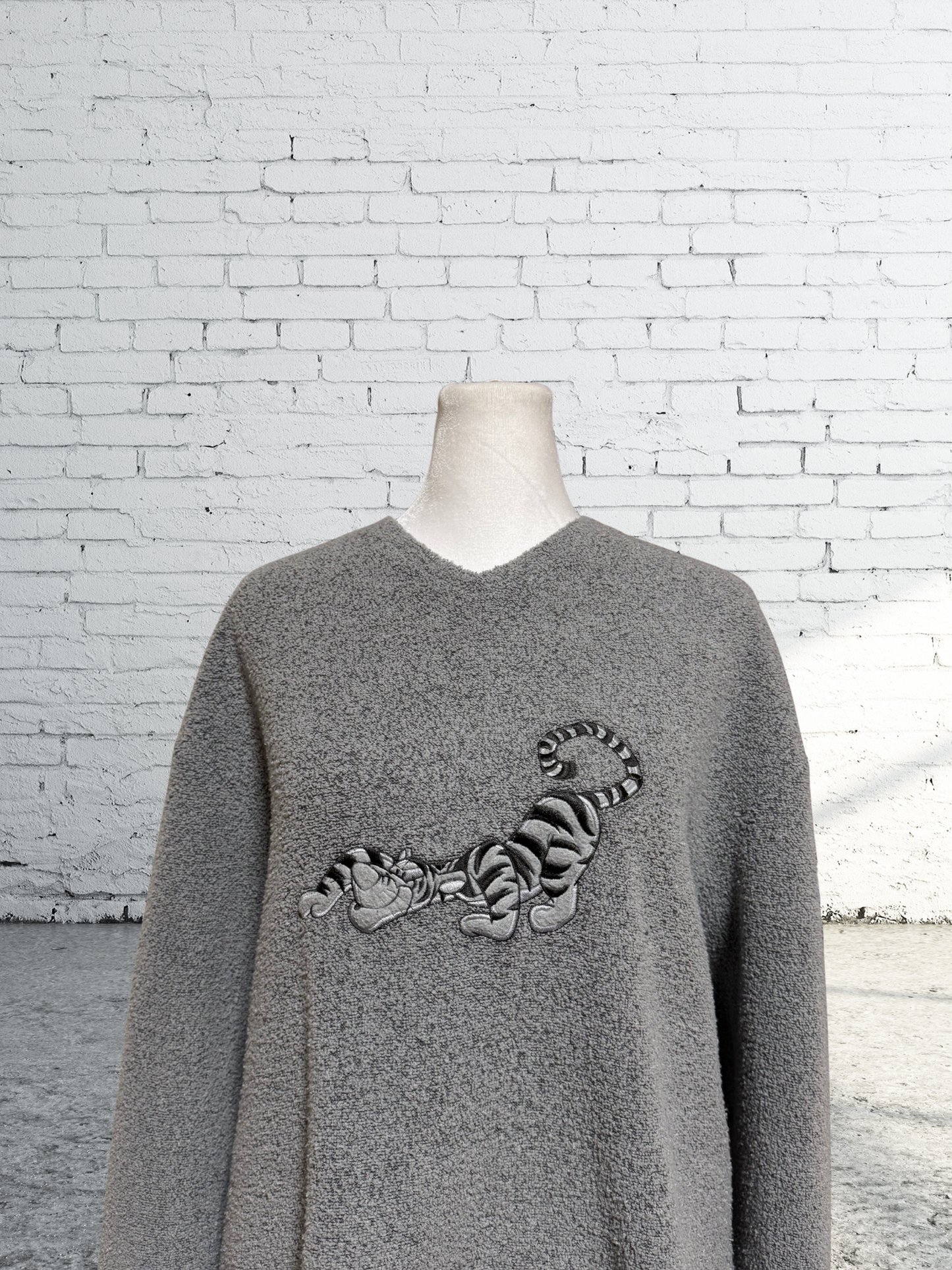 Vintage Disney Tigger Fleece Crewneck