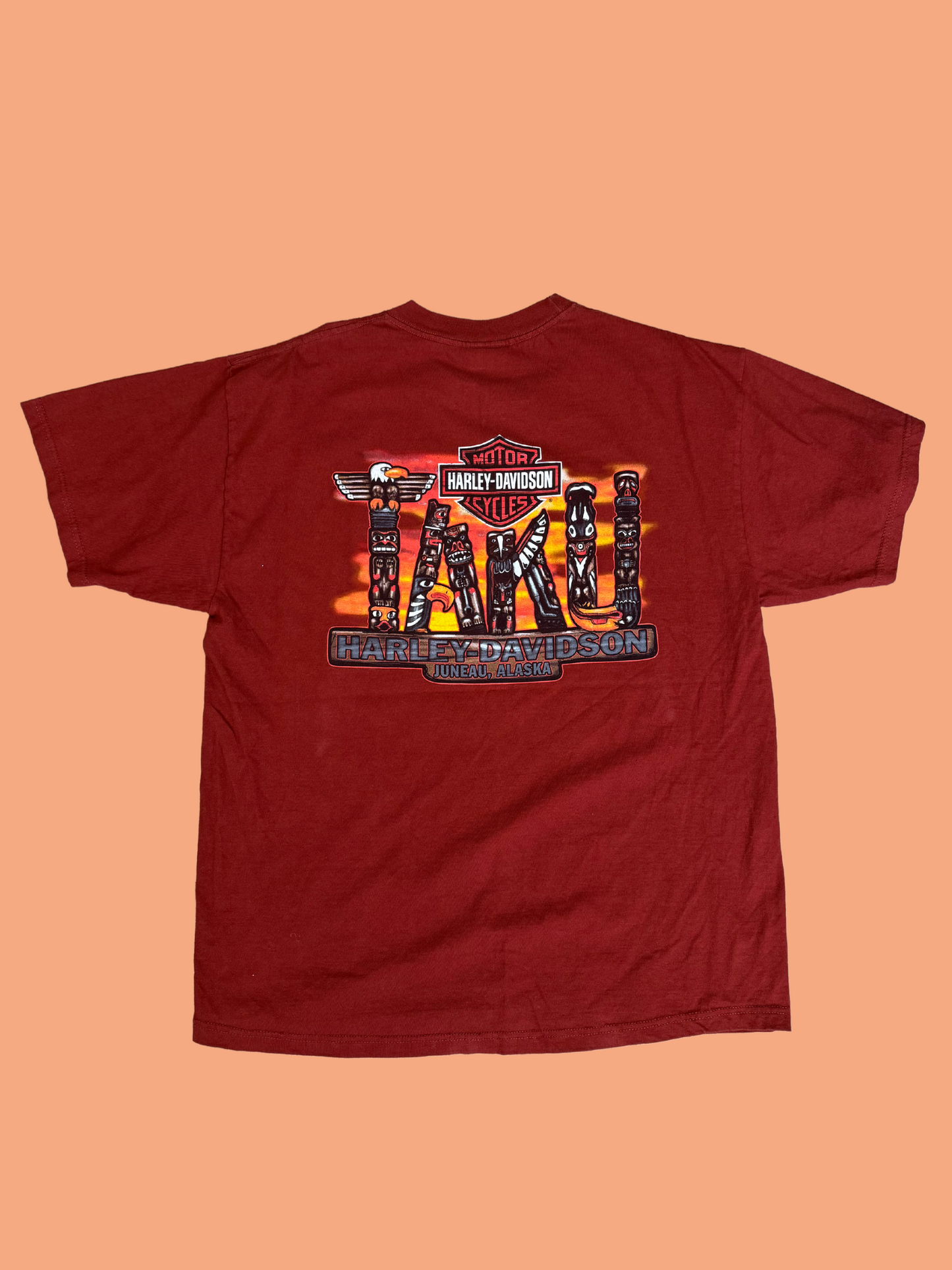 Harley Davidson T-Shirt: Juneau, Alaska