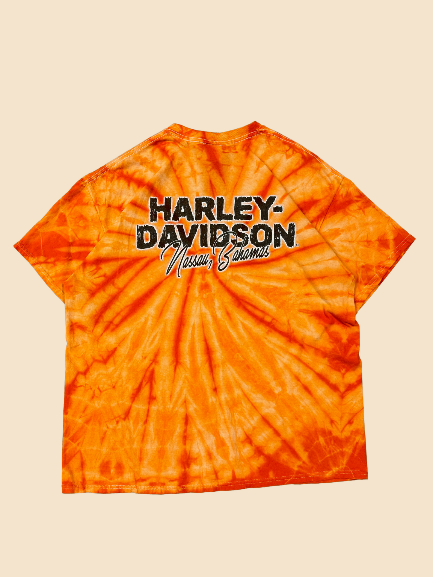 Harley Davidson Tie-Dye T-Shirt: Nassua, Bahamas