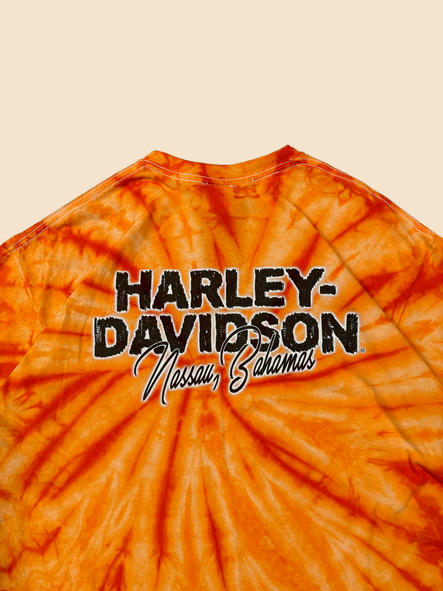 Harley Davidson Tie-Dye T-Shirt: Nassua, Bahamas