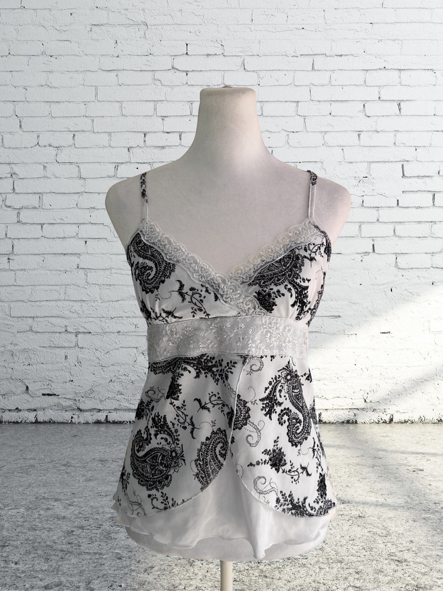 NWT Vintage Y2K 2000s Anxiety Tank Top