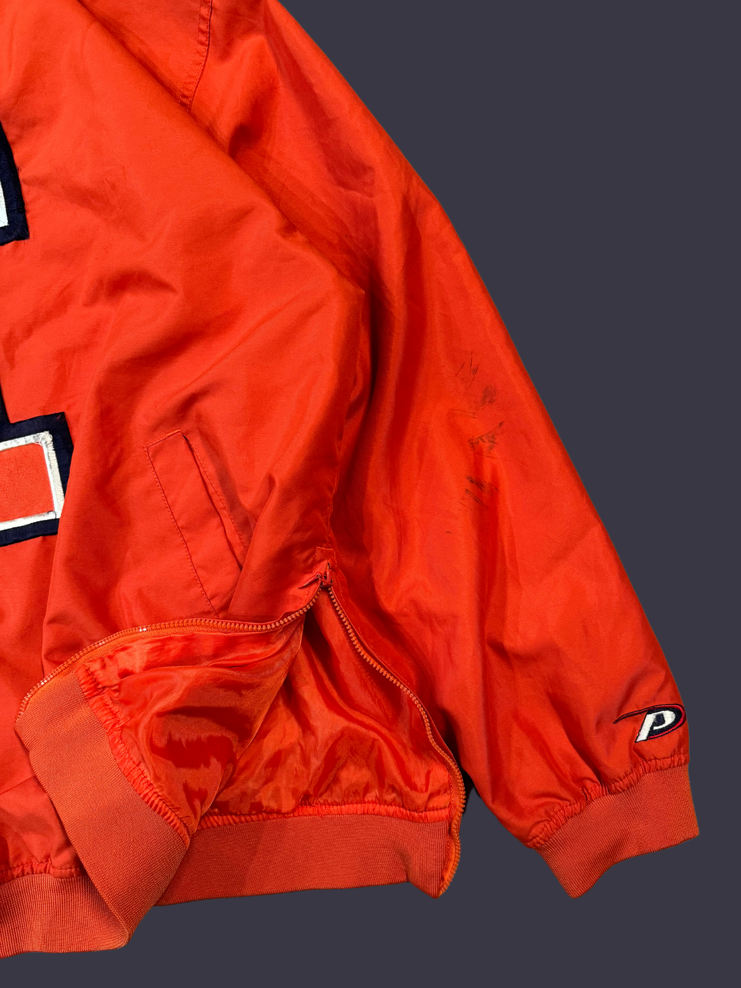 Vintage University of Illinois Windbreaker Crewneck