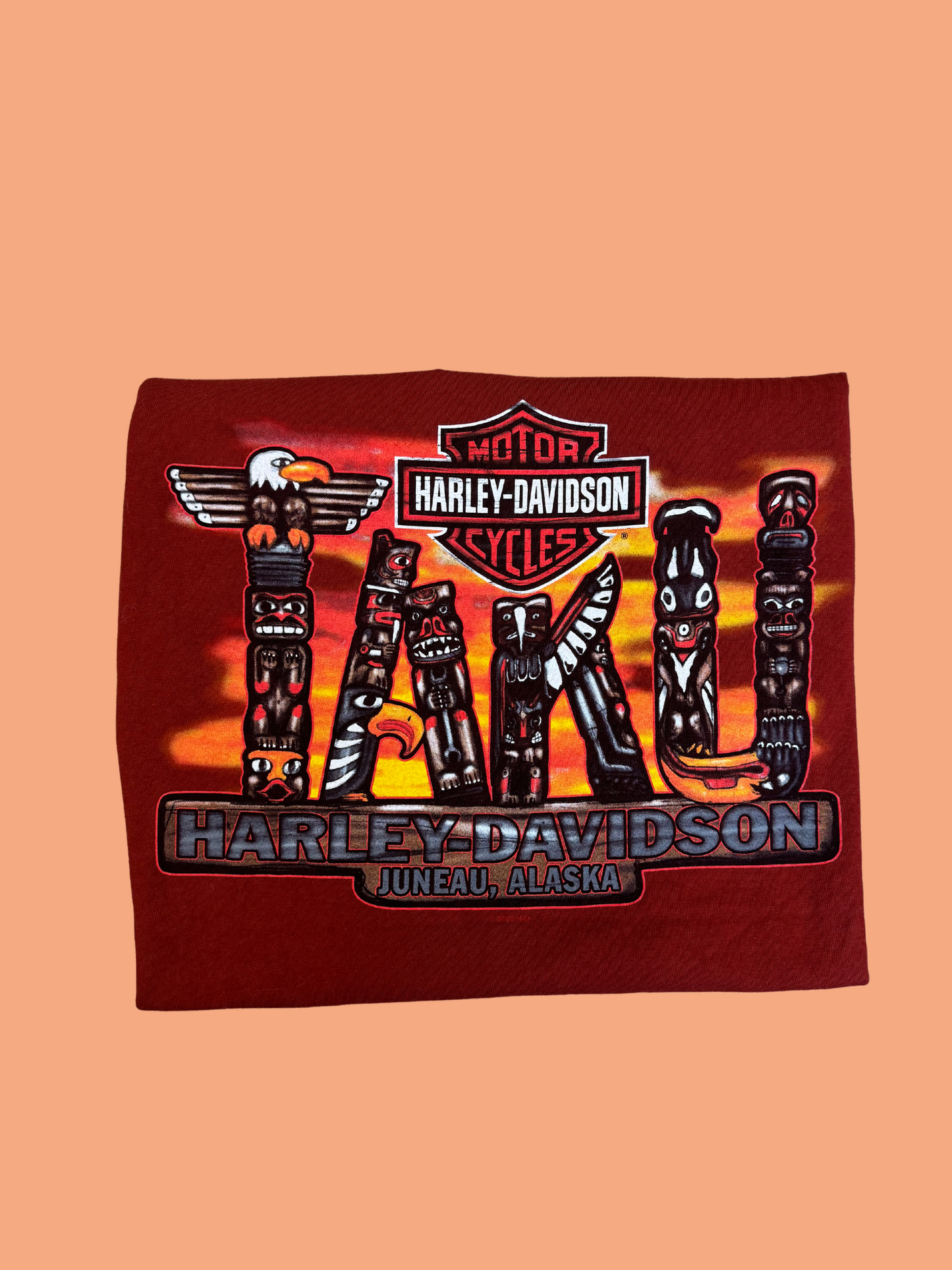 Harley Davidson T-Shirt: Juneau, Alaska