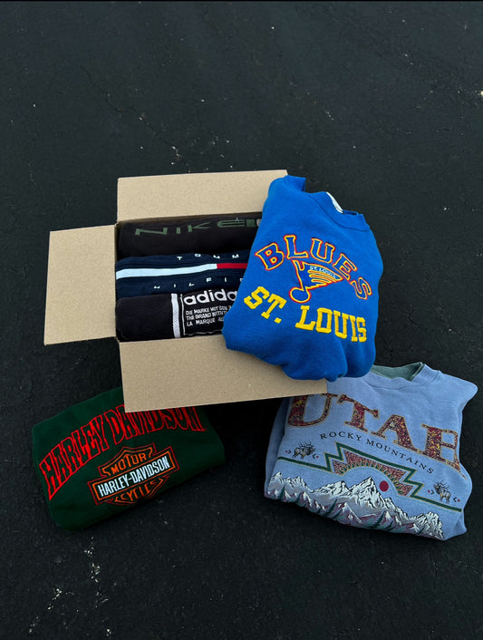 Vintage Mystery Crewneck Pack