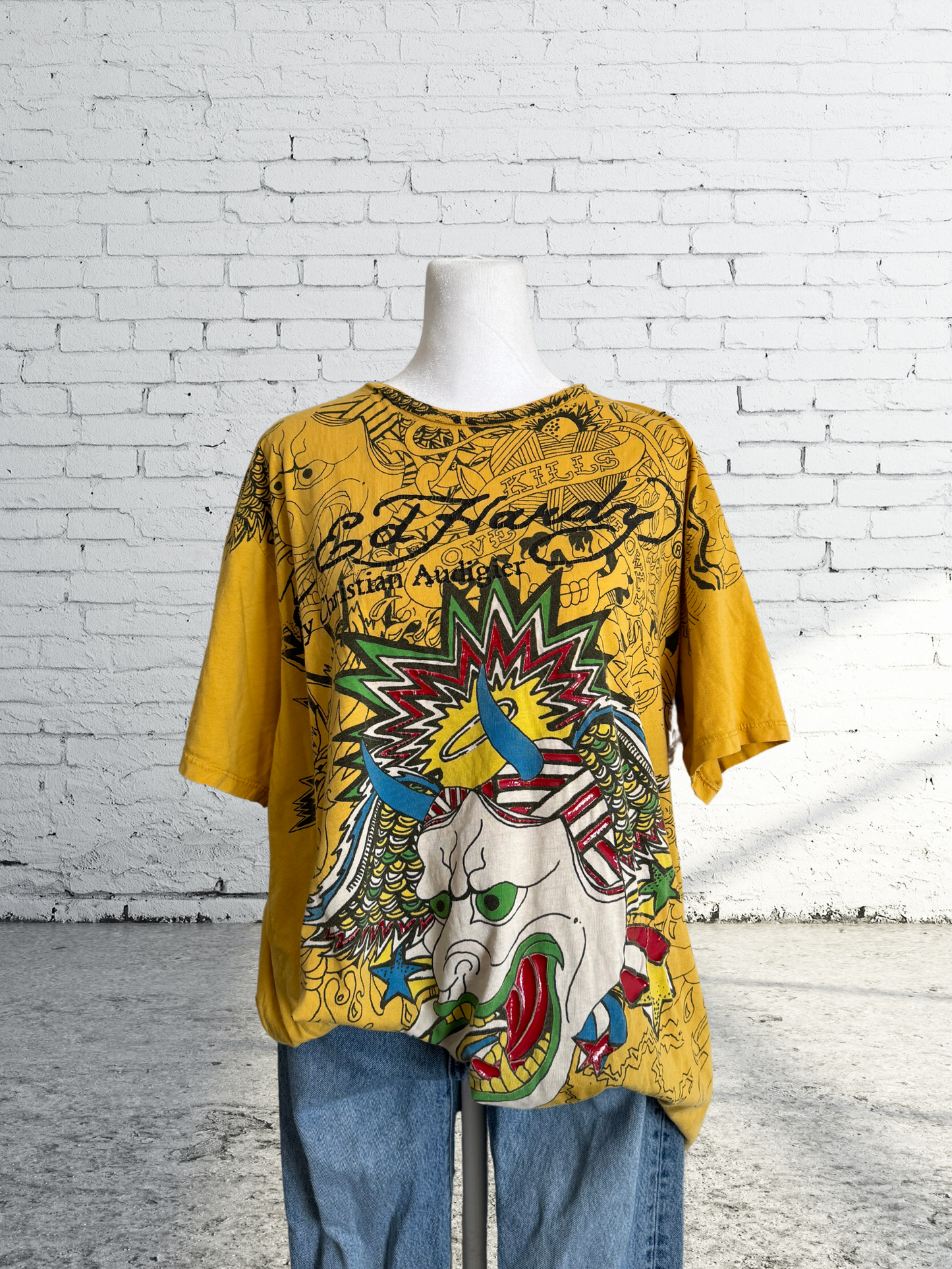 Vintage Ed Hardy Christian Audigier T-Shirt