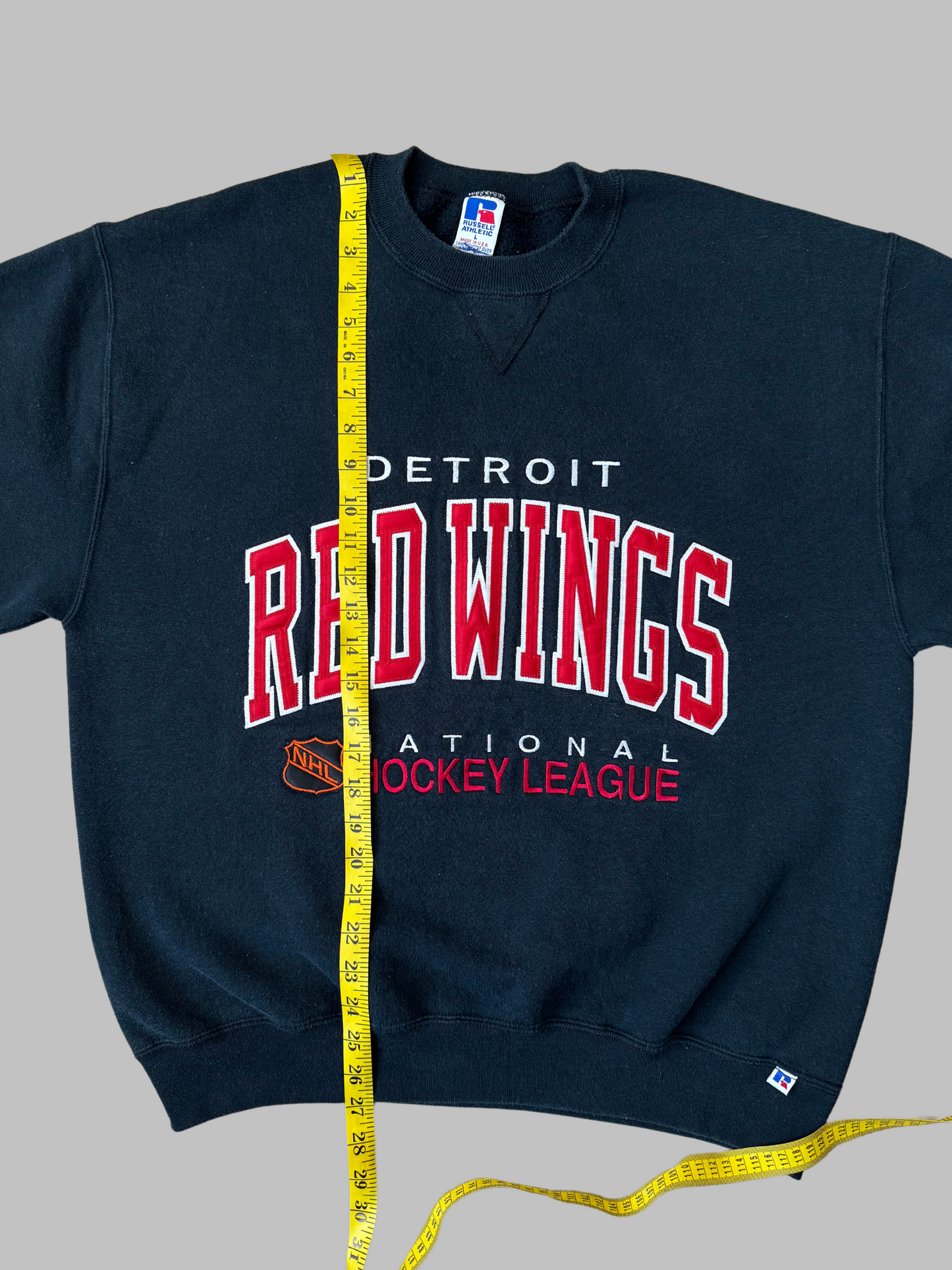 Vintage Detroit Red Wings National Hockey League Crewneck