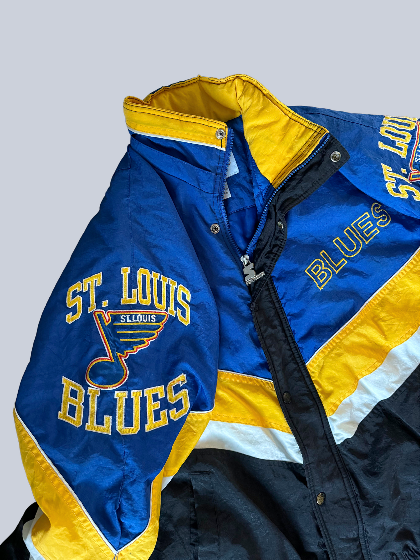 Vintage St. Louis Blue Windbreaker Jacket