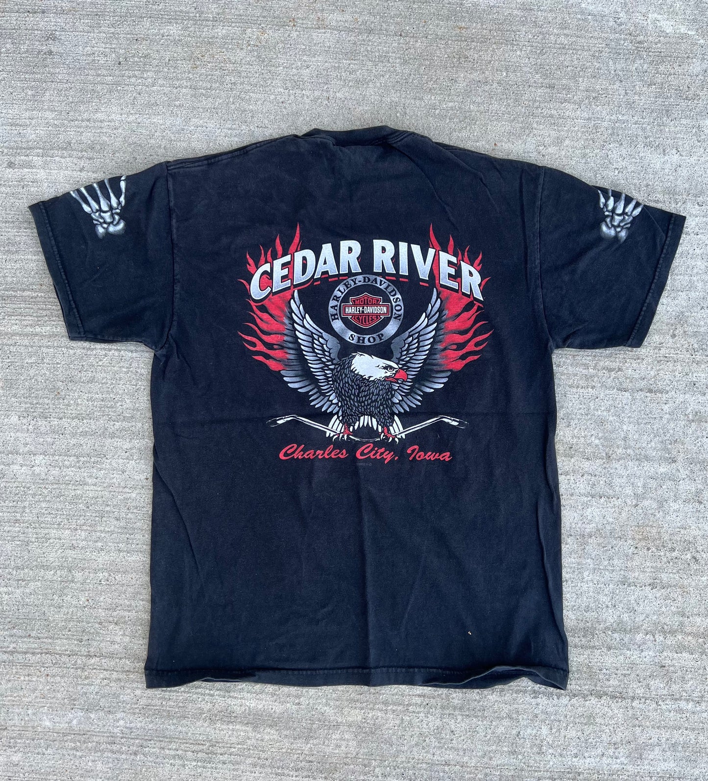 2007 Harley Cedar River, IA T-Shirt
