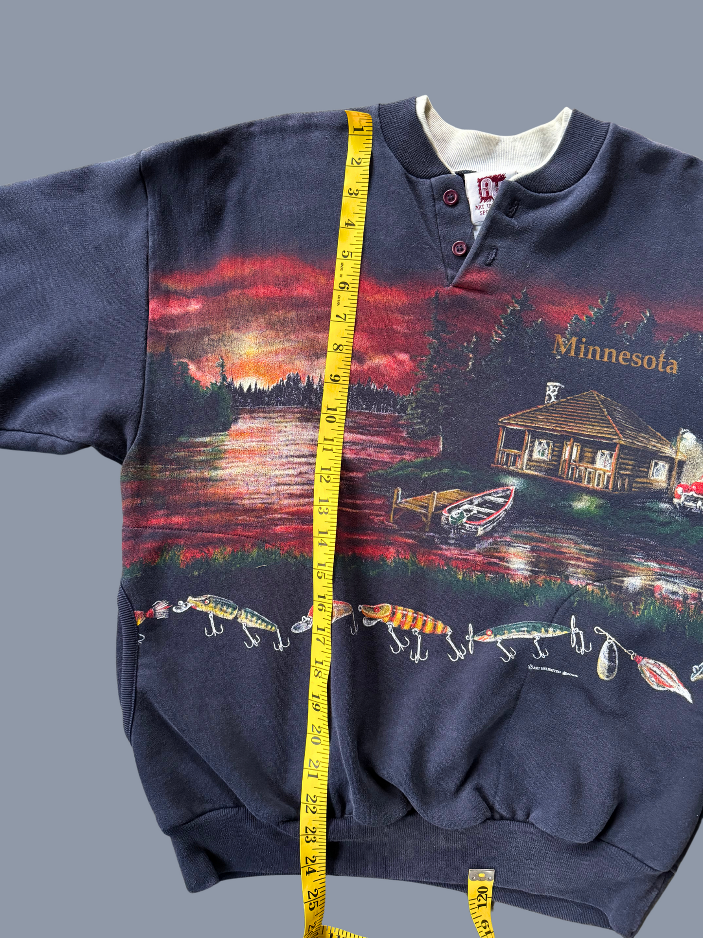 Vintage Art Unlimited Minnesota Crewneck