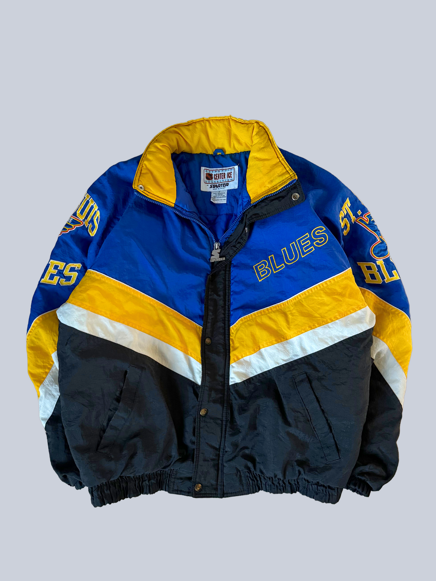 Vintage St. Louis Blue Windbreaker Jacket
