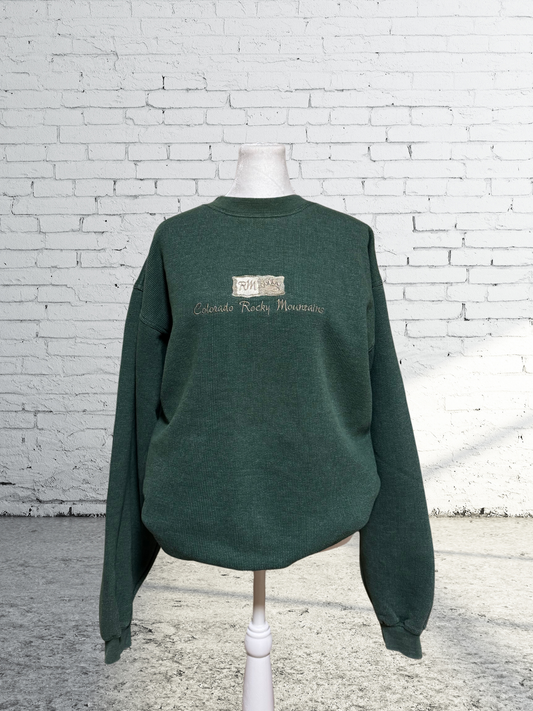 Vintage Colorado Rocky Mountains Crewneck
