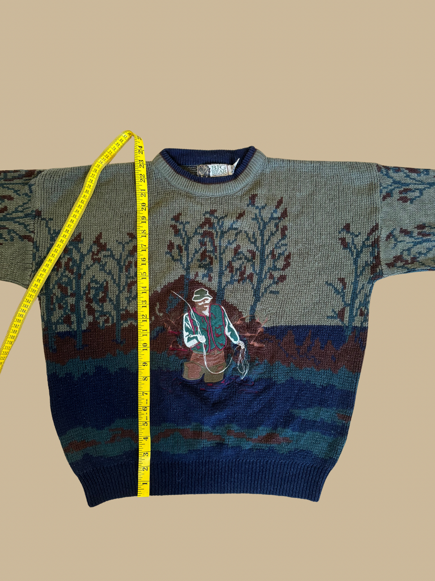 Vintage Fishing Sweater