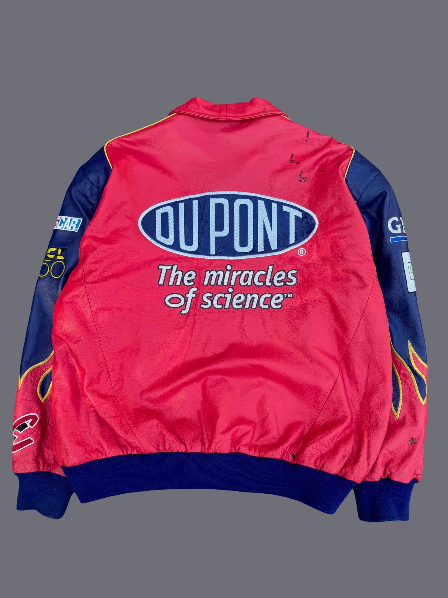 Vintage Jeff Gordon DuPont Leather Jacket