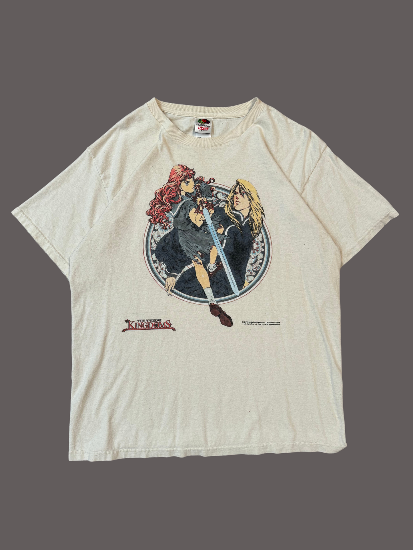 Rare Vintage 2003 The Twelve Kingdoms T-Shirt